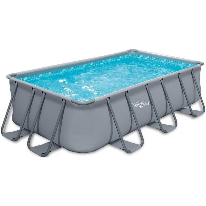 Piscine Tubulaire Rectangulaire 1m22 Pas Cher Piscine Tubulaire Ludo 4 5 49 X 2 74 X 1 32 M Achat Vente