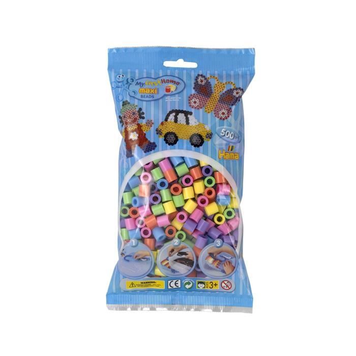 Lot De 500 Perles Rocailles Tube Blanc 5 Mm - Pour Création De Bijoux Et DIY