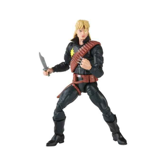 Marvel Legends Series X Men Figurine articulée Longshot Classique de 15 cm 4 Accessoires - vue 2