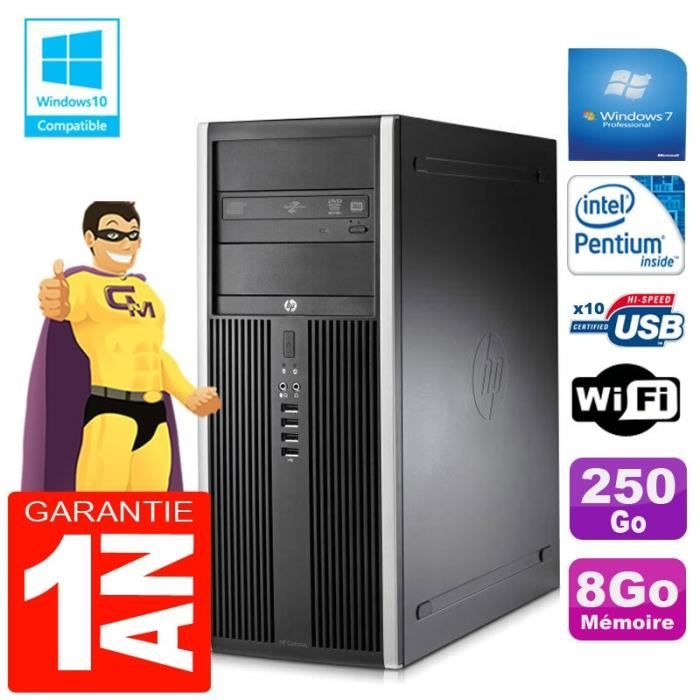 PC Tour  Compaq 8200 Intel G630 Ram 8Go Disque