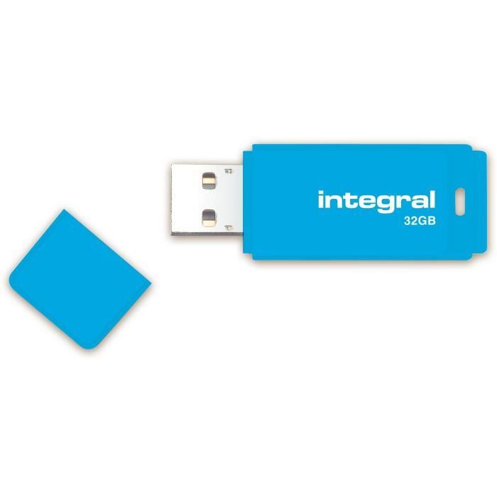 Integral clé USB Neon 32Go Bleu