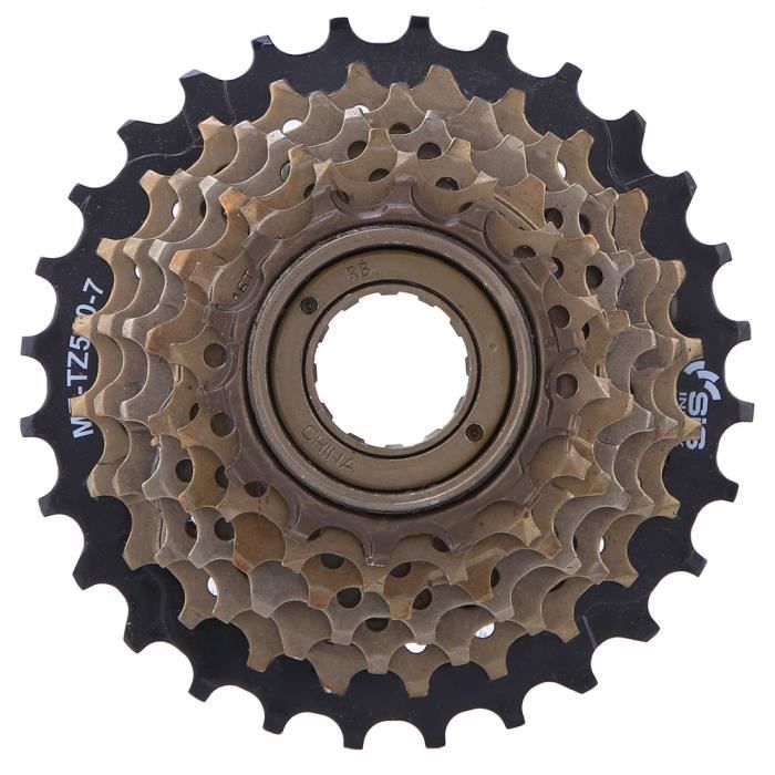 Roue libre - 7 vitesses - Shimano - Engrenage (fileté sur