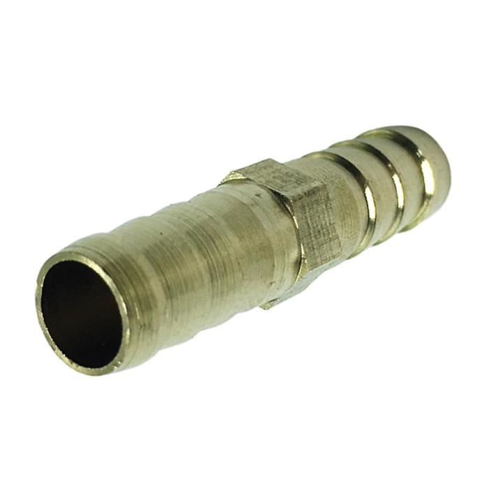 Raccord Barbelé En Laiton M14x1.5 - 7/16" Pour Tuyau Air/Gaz/Carburant - Diamètre 6mm/10mm - 8