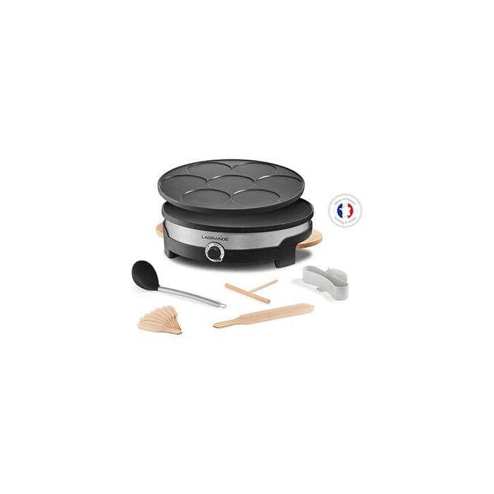 Crêpière Lagrange Tradi'® Duo 1500 W Noir - Lagrange