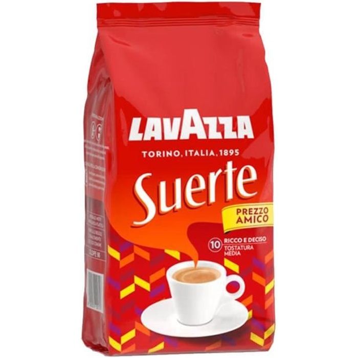 Café en grains Lavazza Suerte (1kg)