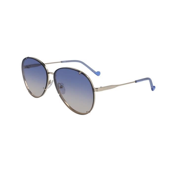 Liu Jo Lunettes de soleil LJ125S 42942 714 Or bleu 60 mm Achat