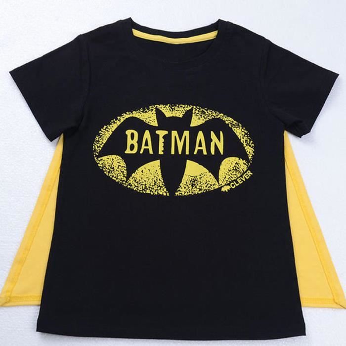 Tee shirt super heros garcon 2025
