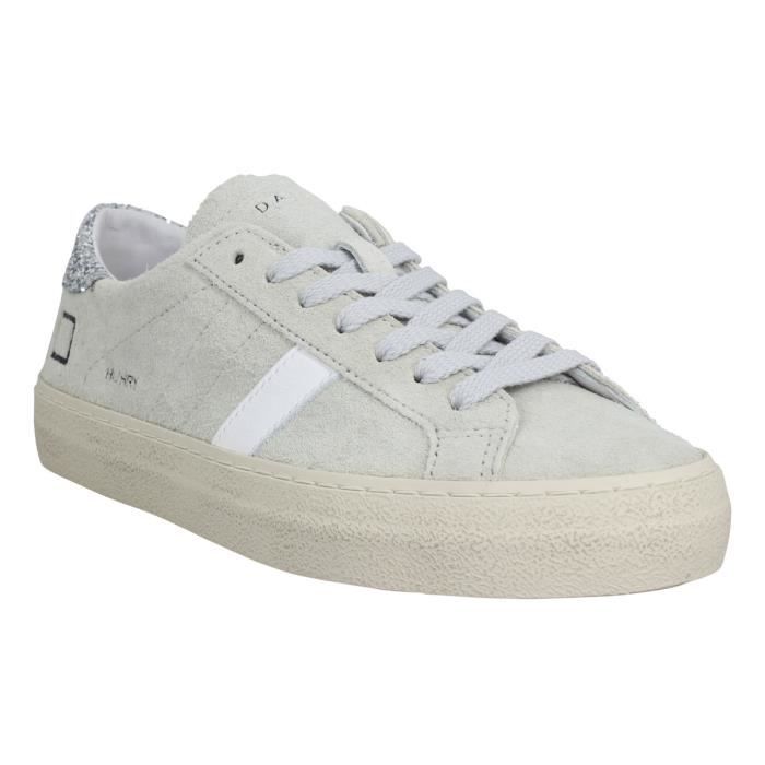 D.A.T.E Baskets Hill Low Ecru Femme 014736 36 Ecru Beige Cdiscount Chaussures