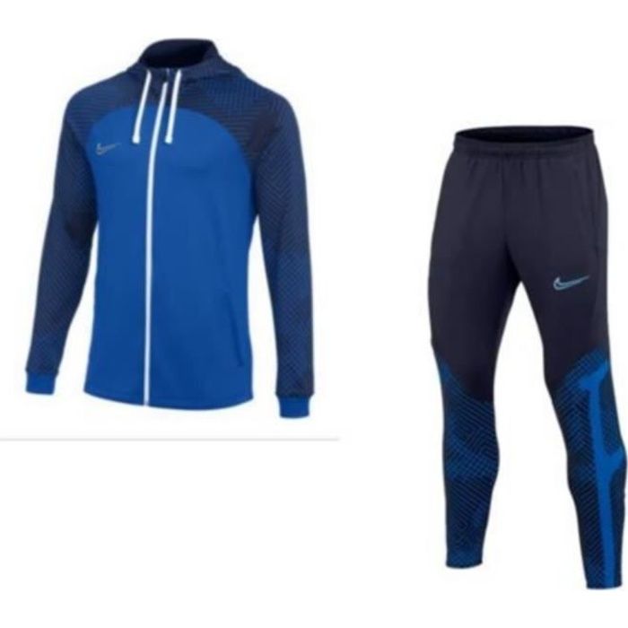 Nouveau Jogging A Capuche Homme Nike Swoosh Bleu