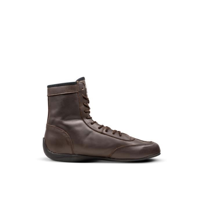 Paire de chaussures de boxe en cuir Punch Rexton - vintage brown - 44