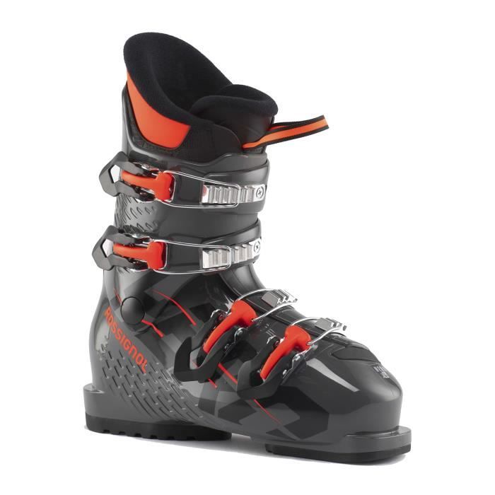 chaussures de ski rossignol hero j4 gris garçon