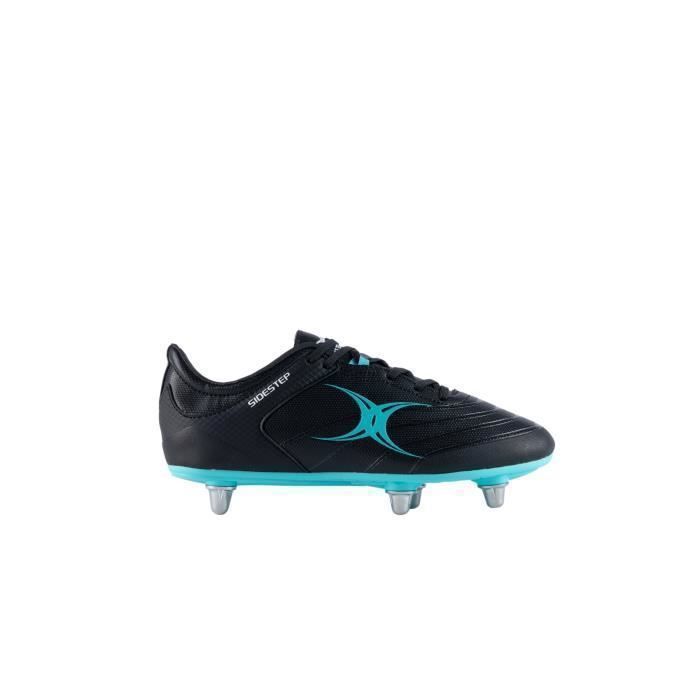 chaussures de rugby de rugby gilbert s/st x15 lo 6s - black/aqua - 37