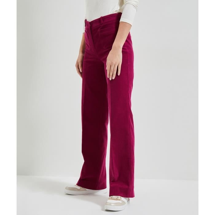 Pantalon large hotsell velours femme