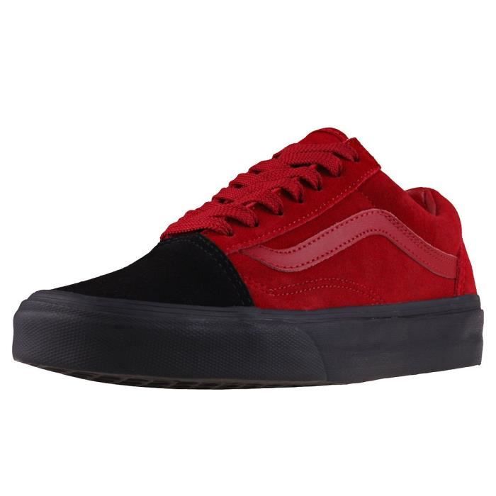 vans rouge taille 37