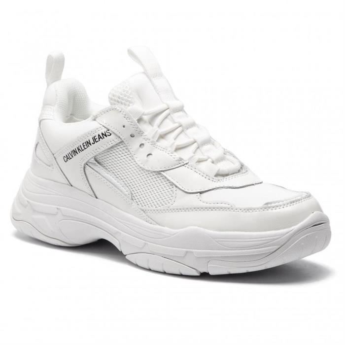 Femme Chaussures Baskets Baskets montantes Sneakers Calvin Klein en coloris Blanc 