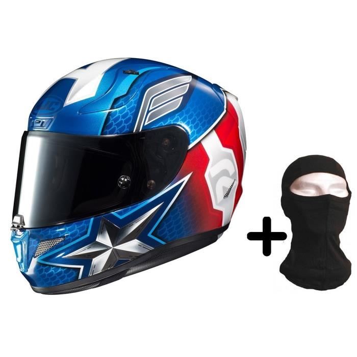 Casque moto capitaine america Clearance