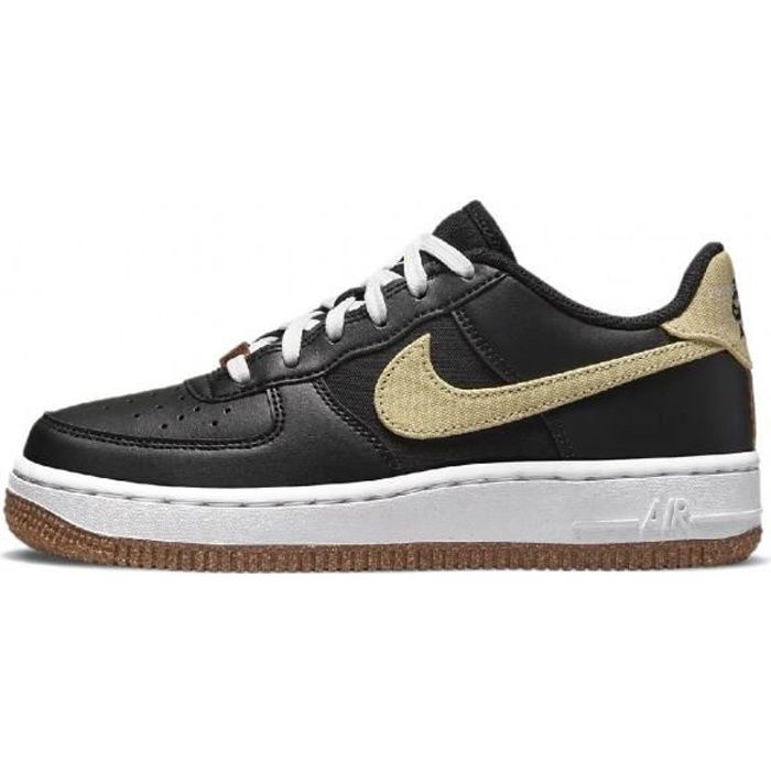 Air force one noir doré discount