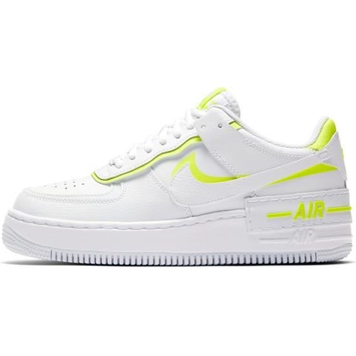 Air Force 1 Shadow Pastel AF1 Baskets Air Force One Low Femme Fille Pas  Cher Blanc - Cdiscount Chaussures