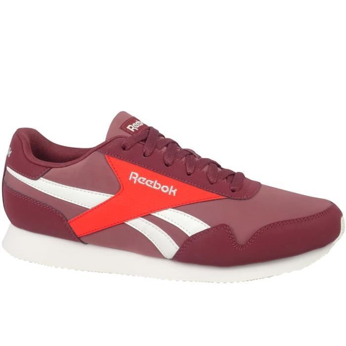 Chaussures de Running REEBOK Royal Classic Jogger Bordeaux Rouge Homme Adulte Bordeaux Cdiscount Sport