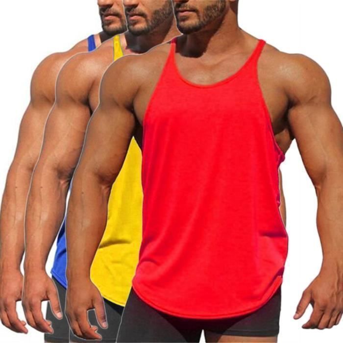 Maillot de musculation sale homme