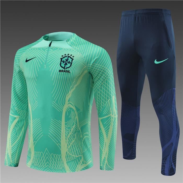 Taille 6 7 ans Brazill national team Survetement de Foot Training fit 22 23 Saison Enfant Ensemble Football Maillot Cdiscount Sport
