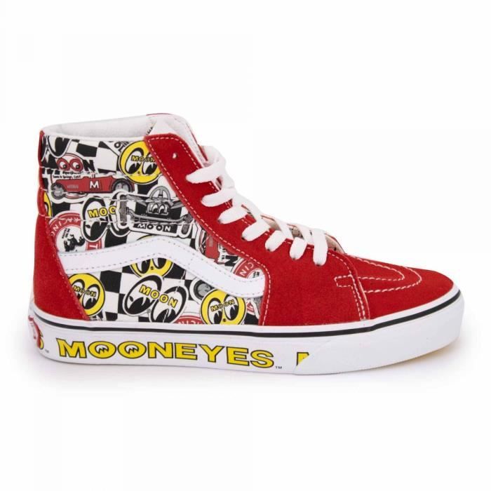 Vans rouge montante store