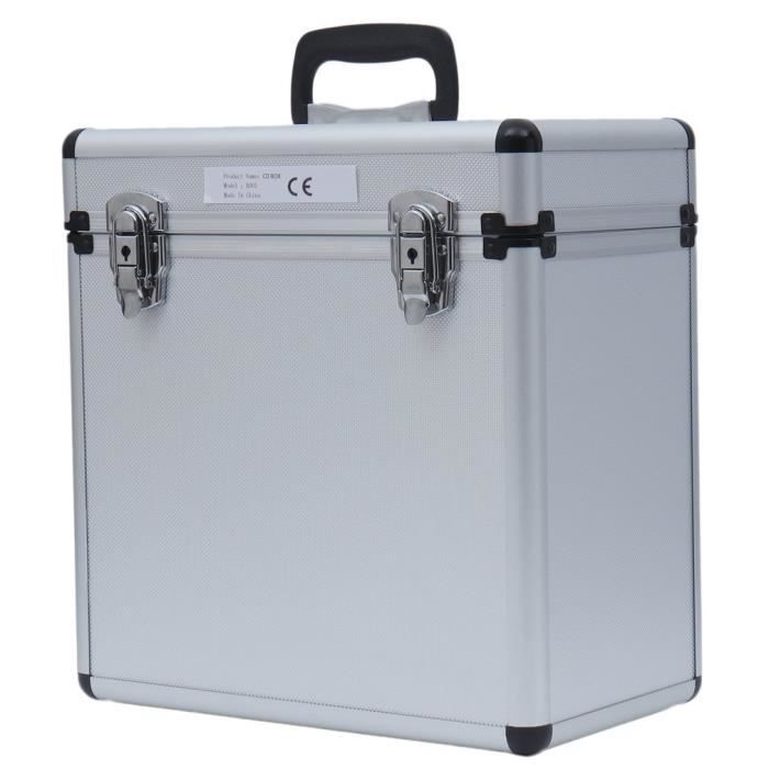 Outad Boite De Rangement En Aluminium Pro Dj Pour 12 Pouces Cd Avec Etuis Et Verrou 350x200x360mm Achat Vente Bac De Rangement Outils Outad Boite De Rangement En Cdiscount