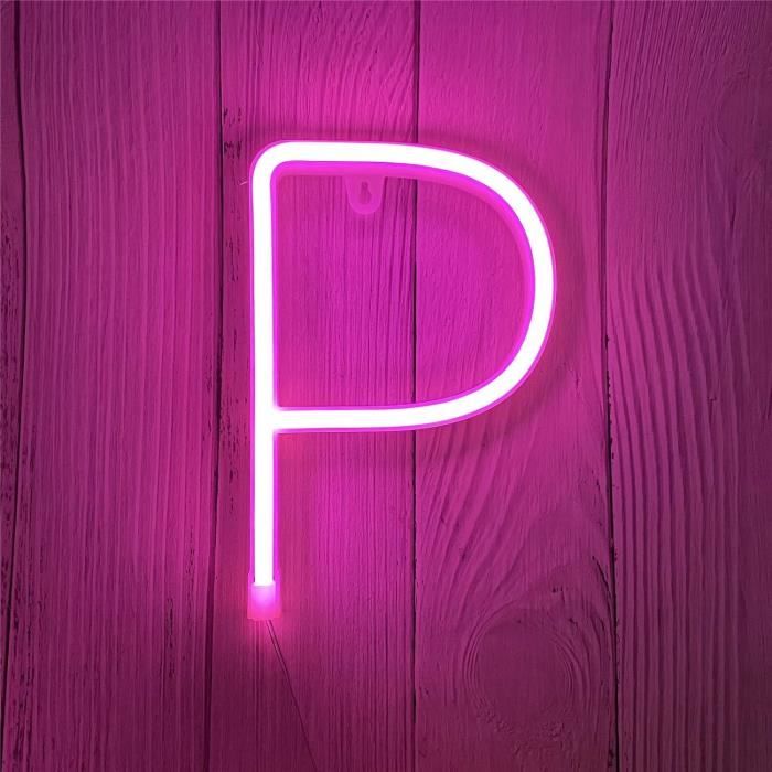 Lettres Lumineuses LED 'MARRY' - Décoration Mariage, Fête, Bar - Style Néon - Fonctionne Sur Piles