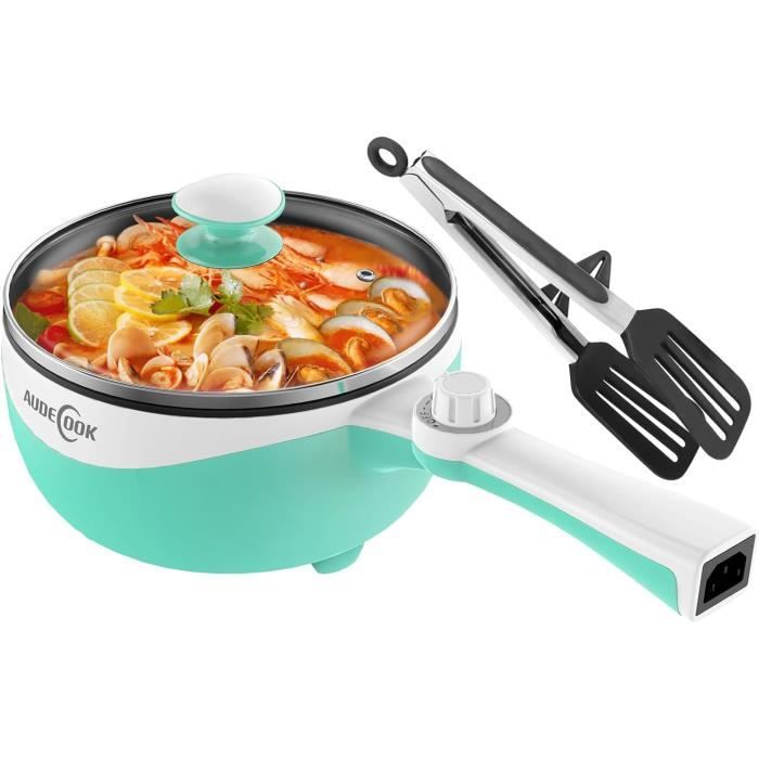 Cuiseur Électrique Portable Antiadhésif multifonction 1.8 L, cuisson