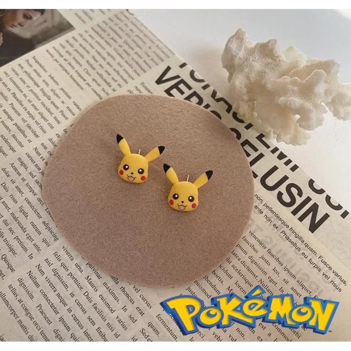 Boucles d'Oreilles Pikachu Pokémon