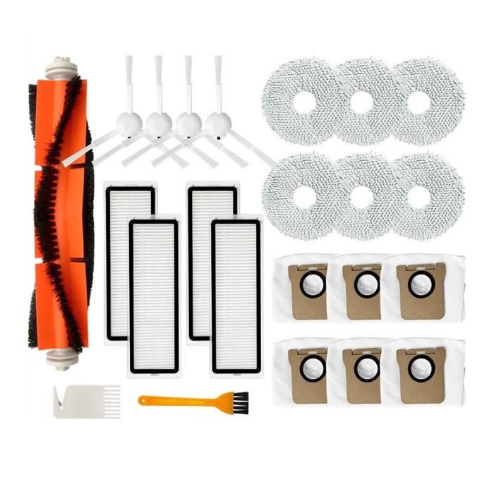 Lot de 18 accessoires pour robot aspirateur Dreame L10s / L10