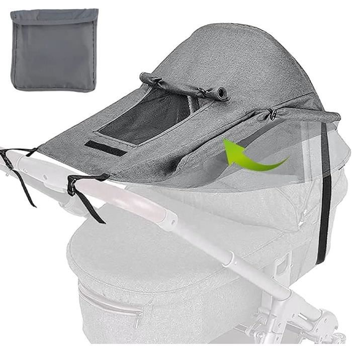 Teamson Kids Poussette Jogging pour poupée Noire Jouet avec Pois Roses Canopy réglable Harnais sécurisé poignée Souple Roues silencieuses et Panier
