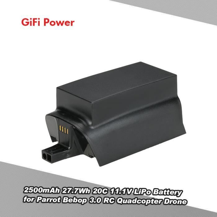 Gifi Power 2500mah Lipo Batterie 27 7wh 20c 11 1v Pour Parrot
