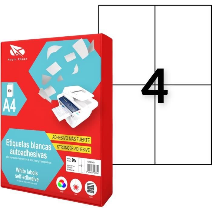 Lot de 8 languettes de fixation adhésives + 4 gratuites