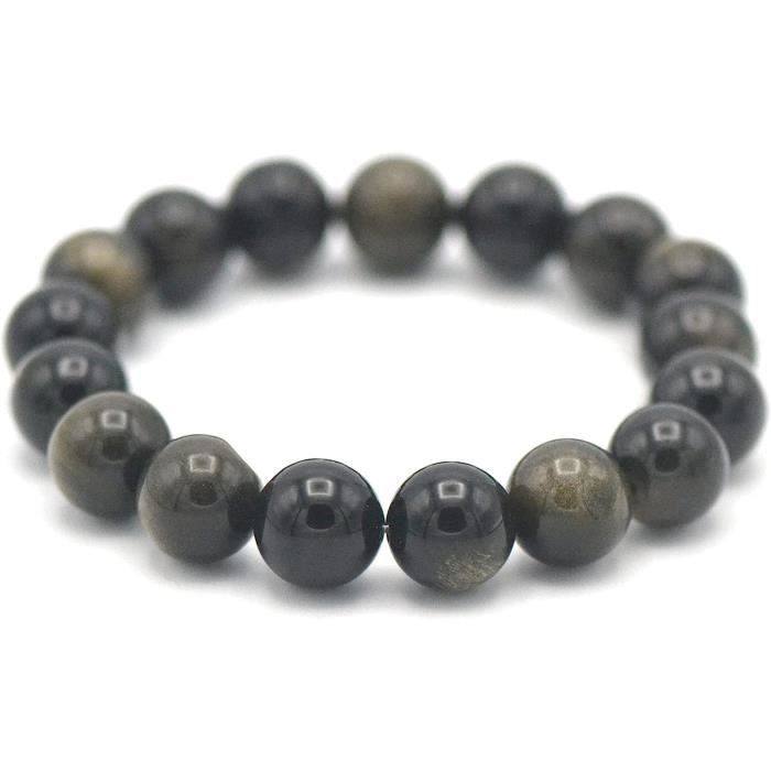 Bracelet Pierres Naturelles Miracles Minéraux - Perles 10mm, Fait Main En France, +40 Modèles
