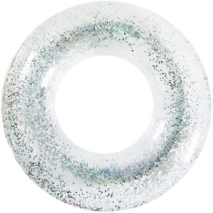 Bouée Gonflable Brillante, Bouée Paillette, Durable Ronde Gonflable Matelas d'air pneumatique Radeau de Piscine Gonflable Flottant Piscine Flottante Anneau Adulte de Taille 90cm Bouée Gonflable Brillante, Bouée Paillette, Durable Ronde Gonflable Matelas d'air pneumatique Radeau de Piscine Gonflable Flottant Piscine Flottante Anneau Adulte de Taille 90cm