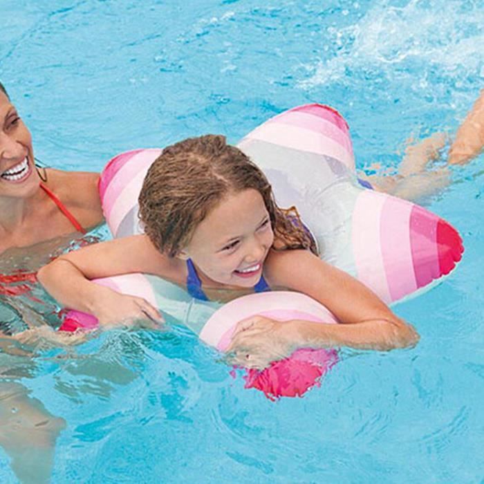 Anneau De Natation Et Brassards Enfant - Ensemble Bouée Et Brassards Princesse Des Neiges Pour Piscine Et Plage