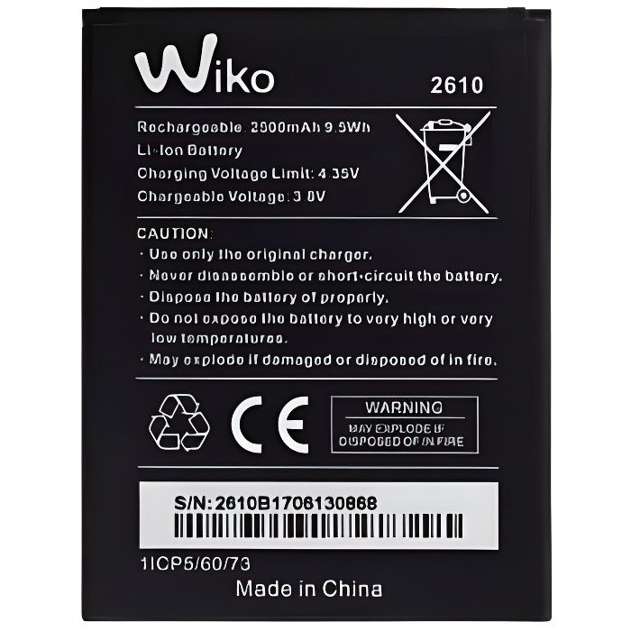 Batterie Wiko Y 60