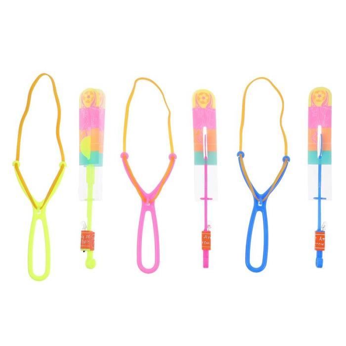 25 Hélicoptères Lumineux LED - Jouets Volants Pour Enfants - Catapulte Fun En Extérieur