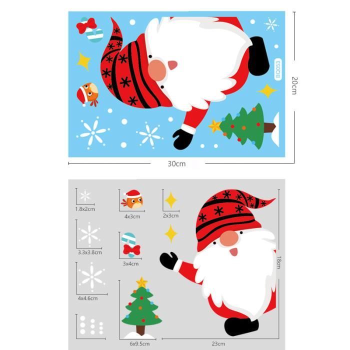 50 Stickers Muraux Flocons De Neige Fluorescents - Brillent Dans Le Noir - Déco Noël Enfant - Repositionnables Et Réutilisables