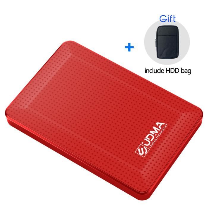 CLE USB ,Red500 GoUDMA disque dur externe HDD de 2.5 pouces, usb 3.0 HDD, stockage de 120 go