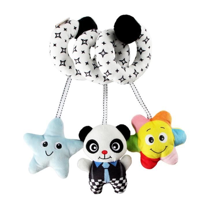 Mobile Musical Bébé éléphant Pour Berceau - Jouets En Peluche Rotatifs, Musique Douce, Facile à Installer