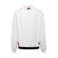 Sweatshirt d'entraînement AS Monaco 2022/23 - blanc/rouge - taille S - Homme - Football-1