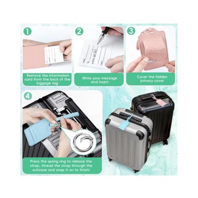 Etiquette bagages - Leclerc Voyages la boutique