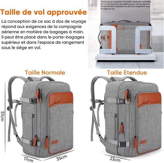 Sac à Dos Sparco Targa Florio Superstage 42L Noir - Pour Ordinateur Et Circuit - Fabriqué En Italie