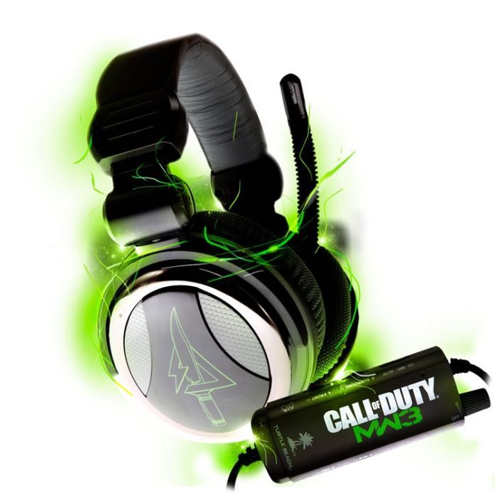 Duty Mw3 Headset Turtle Beach Mw3 Modern Warfare Cod Headphones