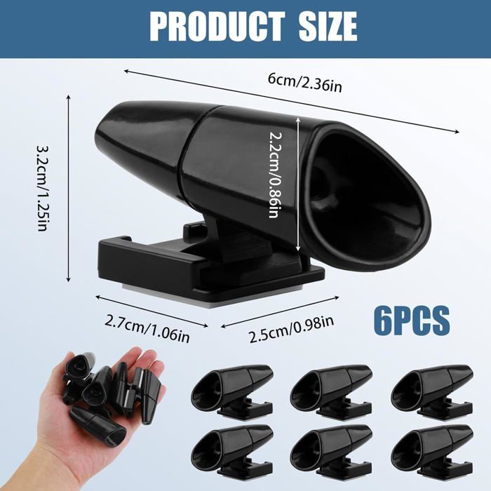 6 Sifflets Ultrason Anti-gibier Pour Voiture - Émetteur D'ultrasons Pour éloigner Cerfs, Lièvres, Fonctionne à Partir De 50 Km/h
