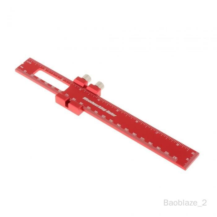 Règle De Poche SODIAL Pour Travail Du Bois – Outil De Disposition, 25 Cm