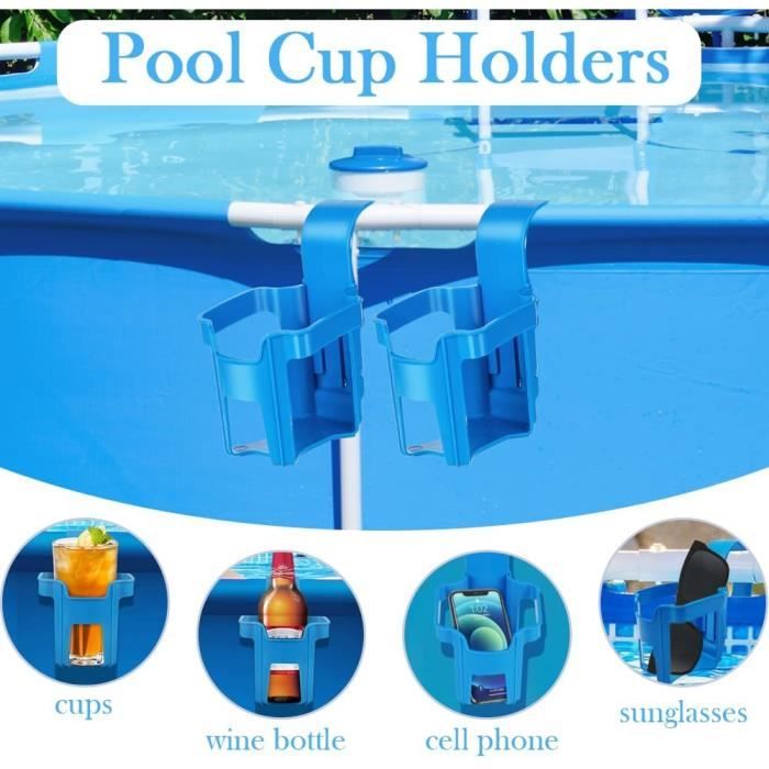 Generic Lot de 12 Dessous de Verre Gonflables à la Pastèque, Porte-gobelets Flottants Durables de qualité Supérieure pour Les Fêtes à la Piscine et Les Plaisirs d'été, en PVC épais