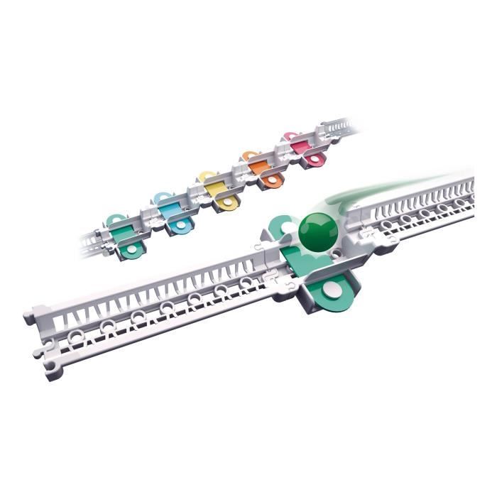Clementoni Action & Réaction – Circuit De Billes Avec 5 Bandes Sonores – Compatible Avec La Gamme – Jouet éducatif STEM – Fabriqué En Italie – Dès 8 Ans